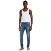 Gas Jeans 5 Tasche Fit Skinny Sax Zip Rev 351418030789 28 Blu Blu Chiaro