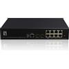 LevelOne GEP-1061 switch di rete Gestito L2 Gigabit Ethernet (10/100/1000) Supporto Power over (PoE) Nero [GEP-1061]