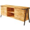 TavoloBello Madia Denali con basamento in metallo da L.180 cm e H.78 cm - 3 ante - VOUCHER EXTRA 19% NEL CARRELLO