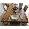 TavoloBello Tavolo fisso Wood con struttura a scelta e piano in quercia secolare da 250x90/100 cm - VOUCHER EXTRA 19% NEL CARRELLO
