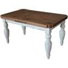 TavoloBello Tavolo allungabile Brunello con struttura in legno e piano in legno da 160x90 cm - Con 2 allunghe - VOUCHER EXTRA 5% NEL CARRELLO