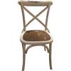 TavoloBello Sedia Lucrezia con struttura in faggio e scocca in rattan - VOUCHER EXTRA 19% NEL CARRELLO