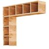 TavoloBello Elementi a giorno componibili Kairos in legno da L.30 cm e H.170 cm - 6 vani - VOUCHER EXTRA 19% NEL CARRELLO