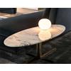 Flos Lampada da tavolo a luce diffusa LED Glo-Ball Basic Zero Switch finitura bianco