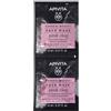 Apivita Maschera Viso Argilla rosa 2 pezzi da 8ML