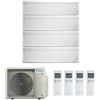 DAIKIN CONDIZIONATORE DAIKIN STYLISH BIANCO QUADRI SPLIT 9000+9000+9000+12000 BTU INVERTER R32 4MXM68 A+++ WIFI