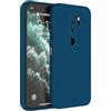 Topme Cover per OPPO A9 2020 / OPPO A5 2020 (6.5 Inches) Custodia Case, Protezione Della Pelle Della Custodia in Silicone Tpu - Blu zaffiro