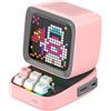 Divoom Ditoo plus Pixel art Altoparlante Bluetooth portatile con controllo tramite app (pink)