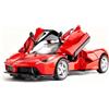 TGRCM-CZ Compatibile per 1:32 Ferrari Car Model Pull Back Car Toy Car Red con suono e luce per bambini, corpo in lega di zinco rosso