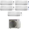 Daikin CONDIZIONATORE DAIKIN PENTA SPLIT PERFERA ALL SEASONS 5000+5000+5000+5000+9000 BTU WIFI INVERTER 5MXM90A A+++