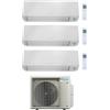 Daikin CONDIZIONATORE DAIKIN TRIAL SPLIT PERFERA ALL SEASONS 7000+7000+15000 BTU WIFI INVERTER 3MXM52A A+++