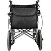 3DTengkit Borsa zaino per sedia a rotelle, 6 colori, grande accessorio da appendere sul retro, leggero, organizer per sedie a rotelle per camminatori, rollatori, scooter (nero)