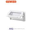 Gewiss GW22461 placca stagna IP55 autoportante Bianco Nuvola - 4 posti - System