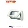 Gewiss GW22451 placca stagna IP55 autoportante Bianco Nuvola - 3 posti - System