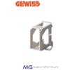 Gewiss GW26409 supporto per guida DIN 1 posto - 1,5 Moduli - Serie SYSTEM