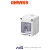 Gewiss GW27042 contenitore stagno per apparecchi System - 2 posti - IP55
