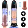 Paloqueth Powerfull Automatic Penis Pump with 3D Texture Sleeve Brown