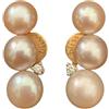 Bliss Orecchini Bliss Trilogy perle e diamanti 2408400