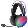 WHITE SHARK Cuffia Gaming White shark ICSB-FIREFLYB con microfono e Illuminazione RGB su archetto Nero