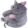PLUSH&COMPANY Poltroncina Gatto Grigio