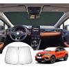 GAFAT [Upgrade] GAFAT Compatibile con Renault Arkana 2021-2025 2026 Parasole Parabrezza interno, Accessori Arkana RS Line/E-Tech Hybrid Parabrezza Protezione Solare, Raffreddamento, Protezione UV