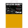 VFLUO 3M Reflective Colors™, Kit Adesivo Universale Fai da Te per Casco/Moto/Motorino/Bicicletta, 3M Technology™, 10 x 15 cm Foglio, Oro