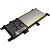 Hubei C21N1634 0B200-02550000 0B200-02550200 C21PqCH 2ICP4/59/134 Batteria di ricambio per tablet Asus Vivobook R542UR V587U R542U R542UR-GQ378T X58T 0B X54. Serie 2U FL5900U FL5900L (7,6 V 38 Wh)