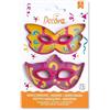 Dream' s Party Kit TAGLIAPASTA Veneziana - Maschera Mascherina di Carnevale Halloween - Composto da 2 formine stampi Taglia Biscotti per Creare Fantastici Dolci e decori Decorazioni Torte e in Pasta di Zucchero