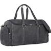 STILORD 'Myles' Borsone Vintage in Pelle da Uomo | XL Bagaglio da Viaggio in Vera Pelle di Vacchetta | Borsone da Weekend con Tracolla, Colore:carbon - grigio