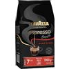 Lavazza, Espresso Barista Gran Crema, Caffè in Grani Tostati a Tamburo, Ideali per Macchine da Caffè Espresso, Note Aromatiche di Fiori, Arabica e Robusta, Intensità 7/10, Tostatura Leggera, 1 kg