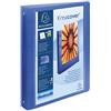 Exacompta - 51869E - 1 Raccoglitore Personalizzabile 1 Tasca Kreacover - 4 Anelli Tondi 30 mm - Dorso 40 mm - Polipropilene Traslucido 0.10 mm - F.to Esterno 26.8x32 cm per A4 Maxi - 4 Colori Random