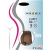 SOLIDEA BY CALZIFICIO PINELLI Collant Curvy 70 Opaque Moka Tg.2 M-XL Solidea