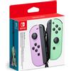 NINTENDO Set 2 Joy-Con Viola Pastello-Verde Pastello