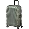 SAMSONITE VALIGIA TROLLEY, C-LITE VERDE METALLIZZATO, M - 69 (69x46x29cm) | 2.5 kg