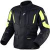 Rebelhorn Giubbotto Moto Touring Rebelhorn HARDY II Nero Fluo Giallo
