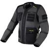 Rebelhorn Giubbotto Moto Estivo Rebelhorn BRUTALE Grigio Scuro Nero Gi