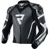 Rebelhorn Giubbotto Moto Traforato Rebelhorn REBEL Nero Bianco