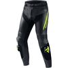 Rebelhorn Pantaloni Moto Pelle Rebelhorn FIGHTER Nero Fluo Giallo