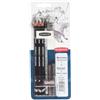 Derwent Fine Art Pencils Set da 8 Strumenti da Disegno Assortiti in Blister