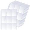 SQAFGYR 630 Raccoglitore Album Carte, 35 Pagine Collezionabili Con Bustine Tasche a Doppia Faccia