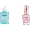 Sally Hansen Rimuovi Cuticole Instantaneo Instant Cuticle Remover & Smalto Rinforzante Unghie Color Therapy, Formula Idratante e Nutriente all'Olio di Argan, 220 Quartz