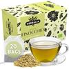 HERBALIA - Tisana al Finocchio in Bustine, Confezione di Infuso al Finocchio da 20 Bustine Senza Punti Metallici, 42 gr. di Finocchio per Infusi e Tisane
