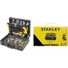 Valigia Attrezzi STANLEY 142 Pezzi - Set Completo Per Manutenzione E Fai-da-te