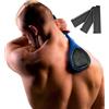 BakBlade 2.0 Elite - Rasoio Schiena Uomo - Depilatore per i Peli della Schiena e del Corpo - Body Groomer Uomo Facile Da Usare - Per Rasatura Da Bagnato O Da Asciutto - 3 Lame Extra Incluse