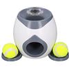 PenRux Lanciapalle per Cani Automatico in Plastica - Giocattolo Interattivo Con 2 Palline da Tennis per l'Addestramento