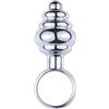 QIJIHE Mini Taglie Spine Anali Piccolo Filo Mini Bulb Plug Anale con Pull Ring In Acciaio Inox Plug Anale Set per Uomini e Donne Butt plug Principiante (Filo)