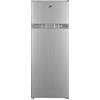 Daya DDP28NSM1XF0, frigorifero doppia porta, low frost, total inox, classe F, 206 litri