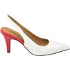 CHATTAWAK 7dorinebianco44, Scarpe décolleté Donna, Bianco, 40 EU