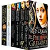Simon & Schuster Cousins War Serie completa di libri 1 - 6 Collezione di Philippa Gregory (Regina Bianca, Regina Rossa, Signora dei Fiumi, Figlia di Kingmaker, Principessa Bianca e Maledizione del Re)