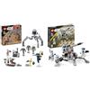 LEGO Star Wars Battle Pack Clone Trooper e Battle Droid Set da Battaglia & 75345 Star Wars Battle Pack Clone Troopers Legione 501, Modellino Da Costruire